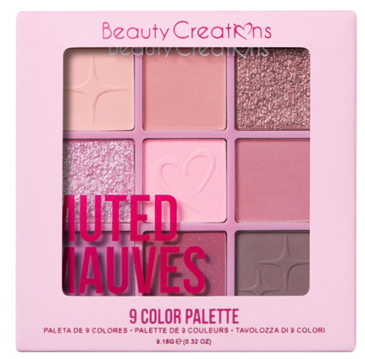 BEAUTY CREATIONS 9 COLOR PALETTES