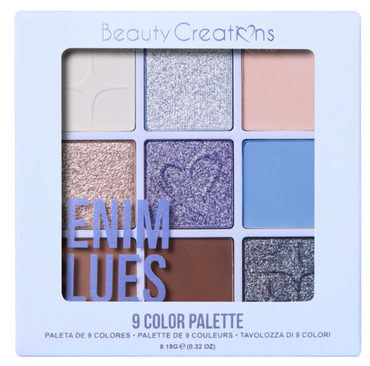 BEAUTY CREATIONS 9 COLOR PALETTES