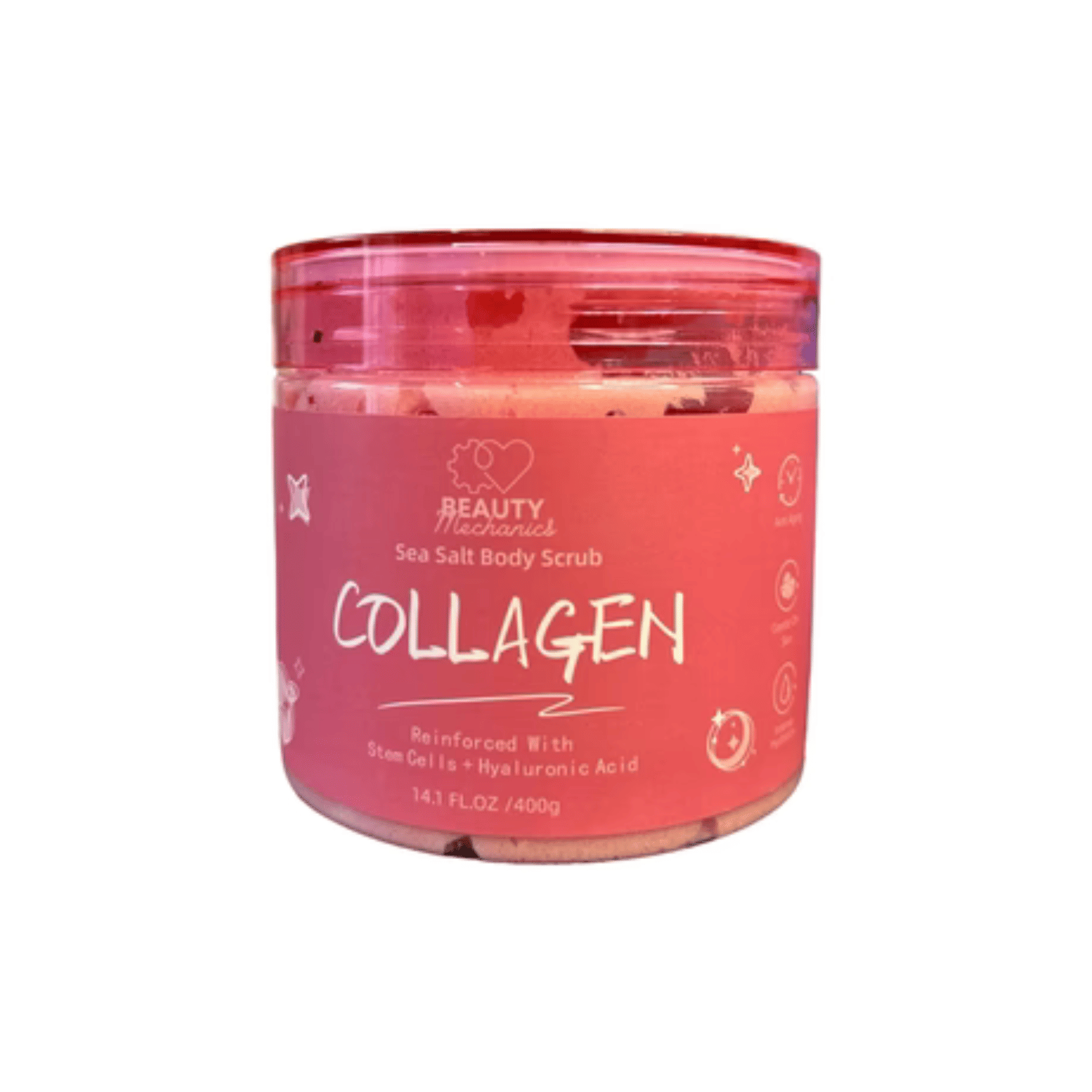 BEAUTY MECHANICS COLLAGEN SEA SALT BODY SCRUB