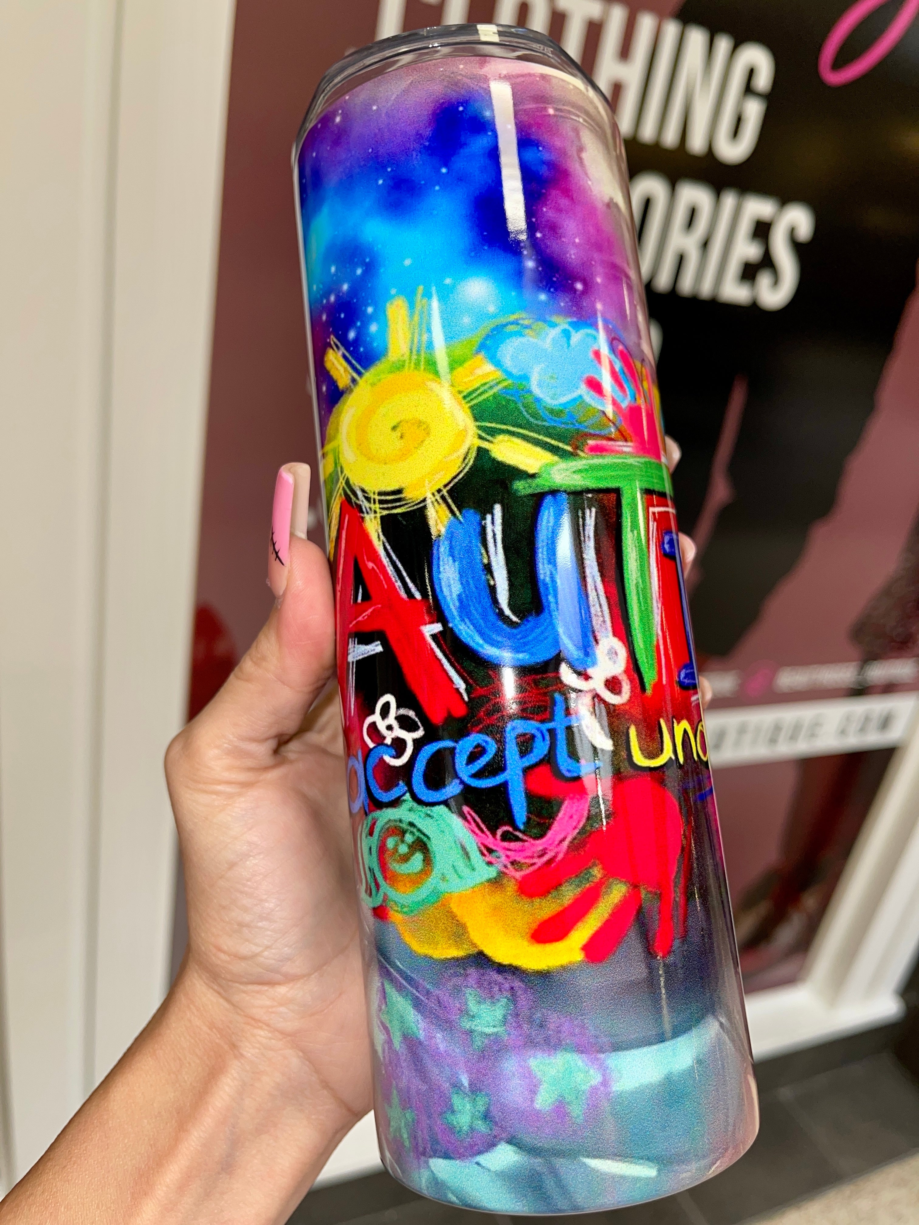 Autism Stainless Steel Tumbler