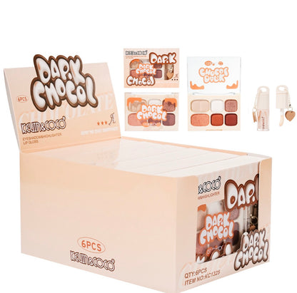 KEVIN & COCO DARK CHOCOLATE EYESHADOW SET (A)