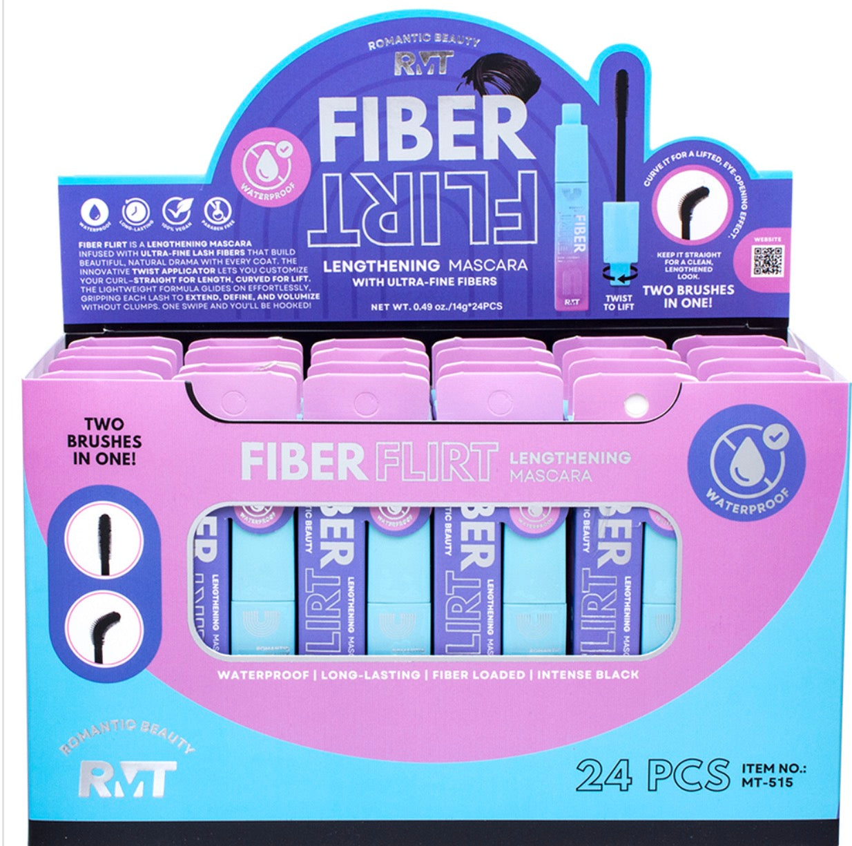 ROMANTIC BEAUTY FIBER FLIRT LENGTHENING MASCARA