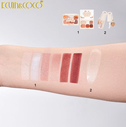 KEVIN & COCO DARK CHOCOLATE EYESHADOW SET (A)
