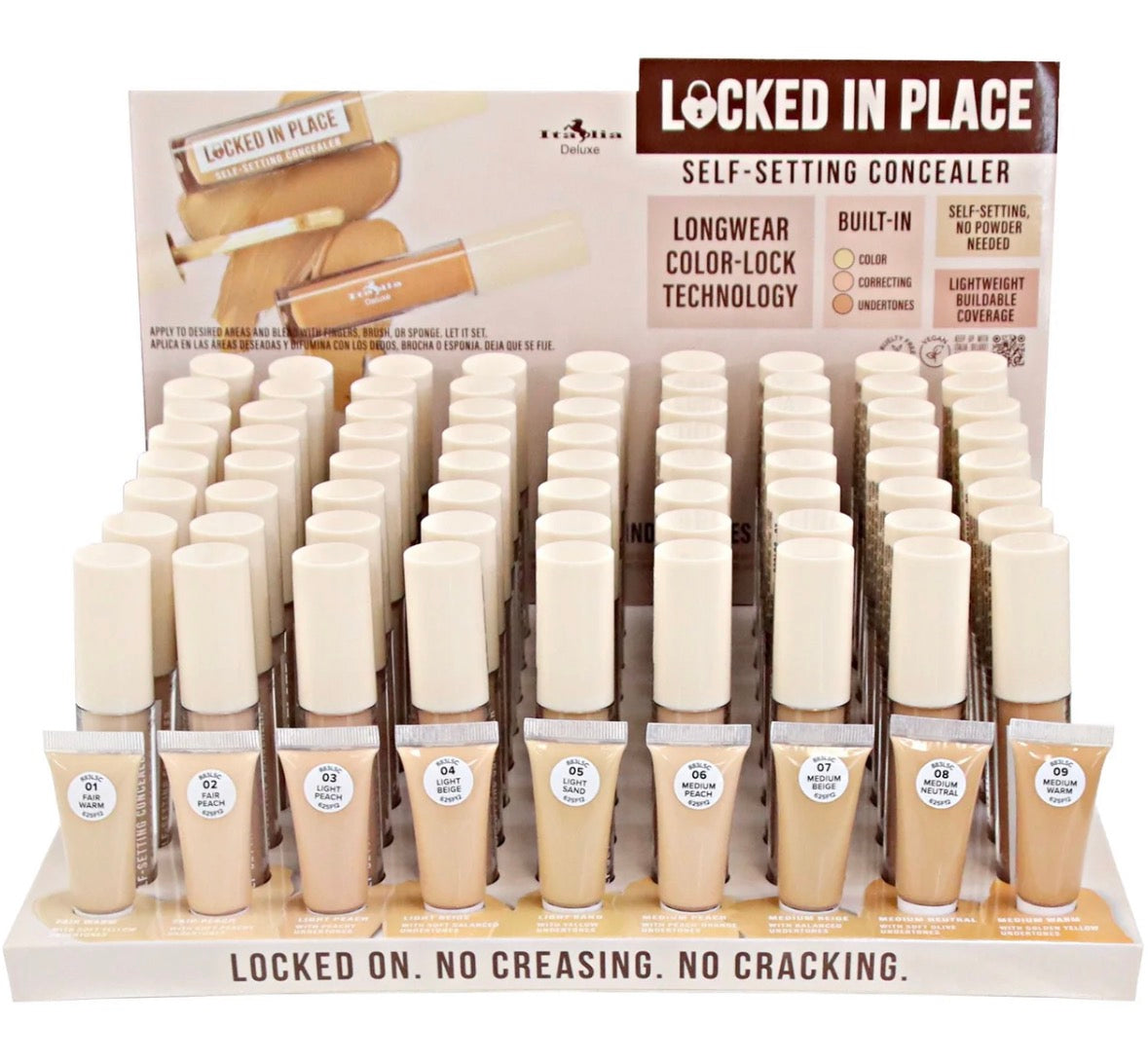 ITALIA DELUXE LOCKED IN PLACE CONCEALER
