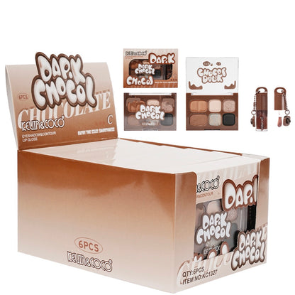KEVIN & COCO DARK CHOCOLATE EYESHADOW SET (C)