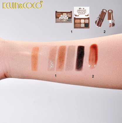 KEVIN & COCO DARK CHOCOLATE EYESHADOW SET (C)