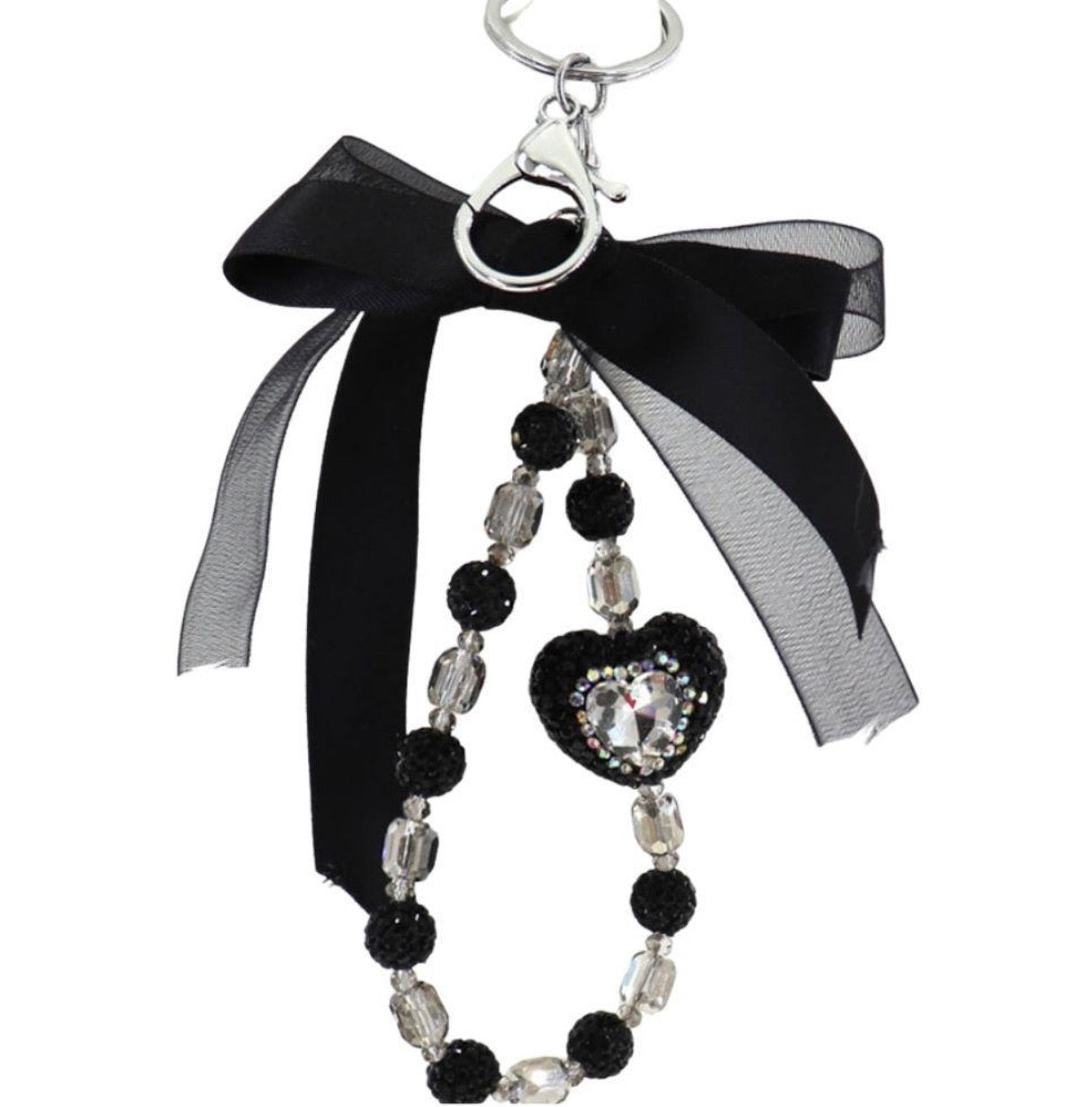 BLING HEART KEYCHAIN