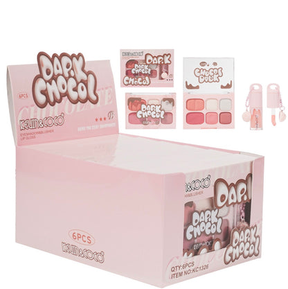 KEVIN & COCO DARK CHOCOLATE EYESHADOW SET (B)