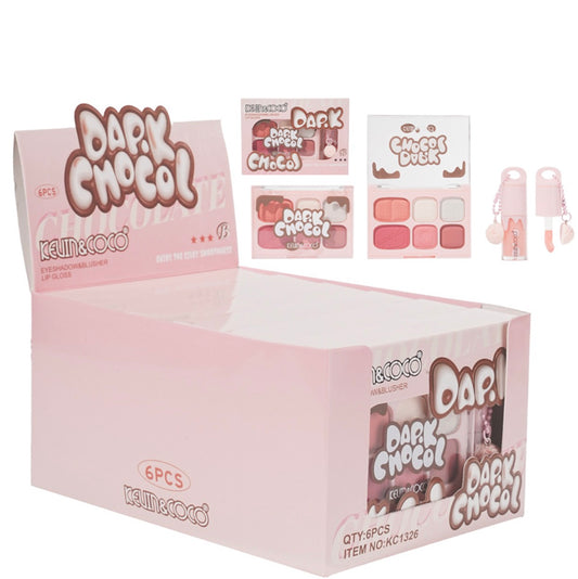 KEVIN & COCO DARK CHOCOLATE EYESHADOW SET (B)