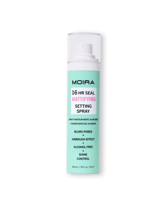 Moira 16HR Seal Mattifying Setting Spray, fijador mate