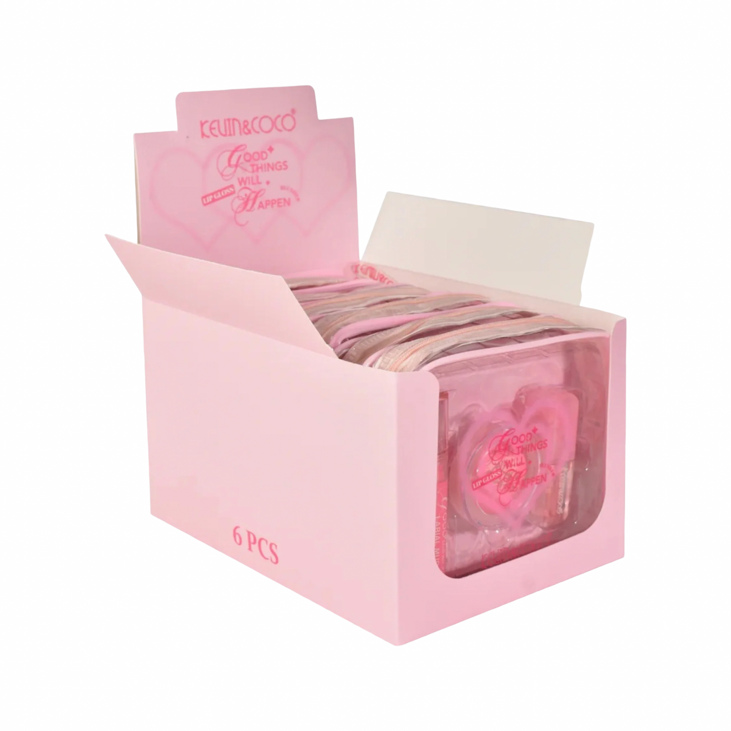KEVIN & COCO GOOD THINGS WILL HAPPEN LIP GLOSS AND BLUSH