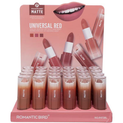 ROMANTIC BIRD MATTE LIPSTICK UNIVERSAL RED
