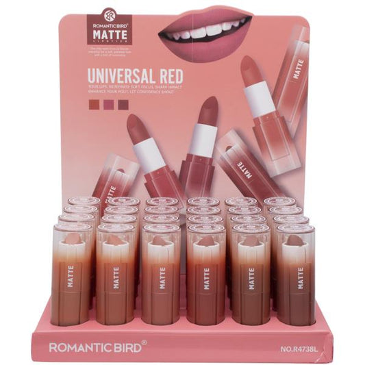 ROMANTIC BIRD MATTE LIPSTICK UNIVERSAL RED