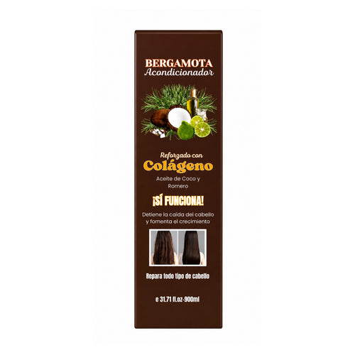 Bergamota acondicionador con colágeno