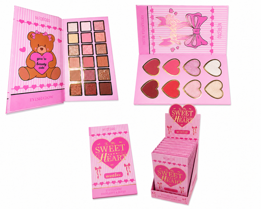 SWEET HEART EYESHADOW & FACE PALLETE