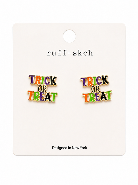TRICK OR TREAT EARRING
