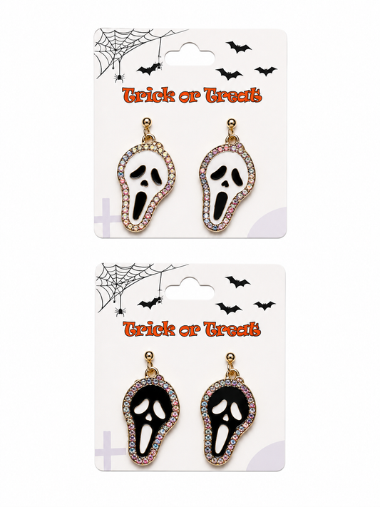 GHOST FACE EARRING