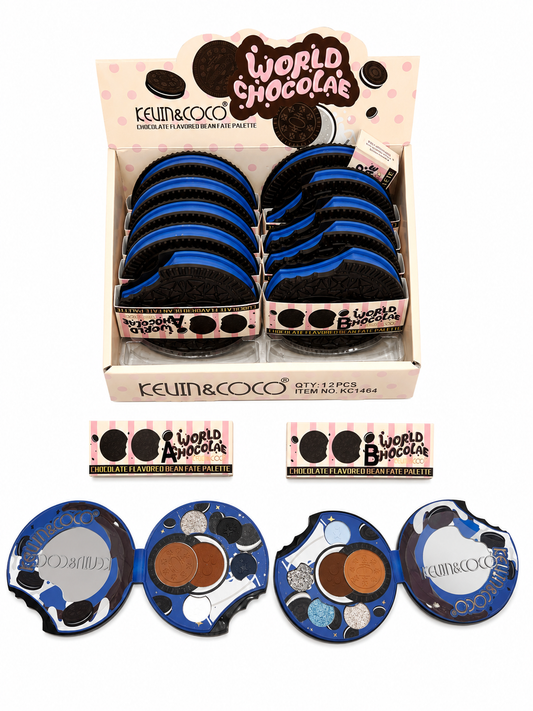 KEVIN & COCO OREO CHOCOLATE EYESHADOW PALETTE / FACE PALETTE