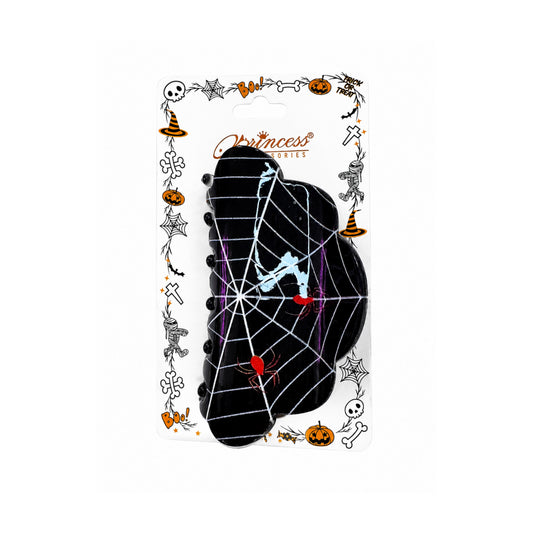 HALLOWEEN BALCK SPIDER HAIR CLIP