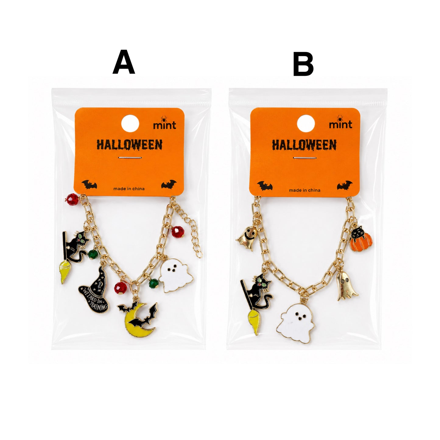 GHOSTY HALLOWEEN BRACELET