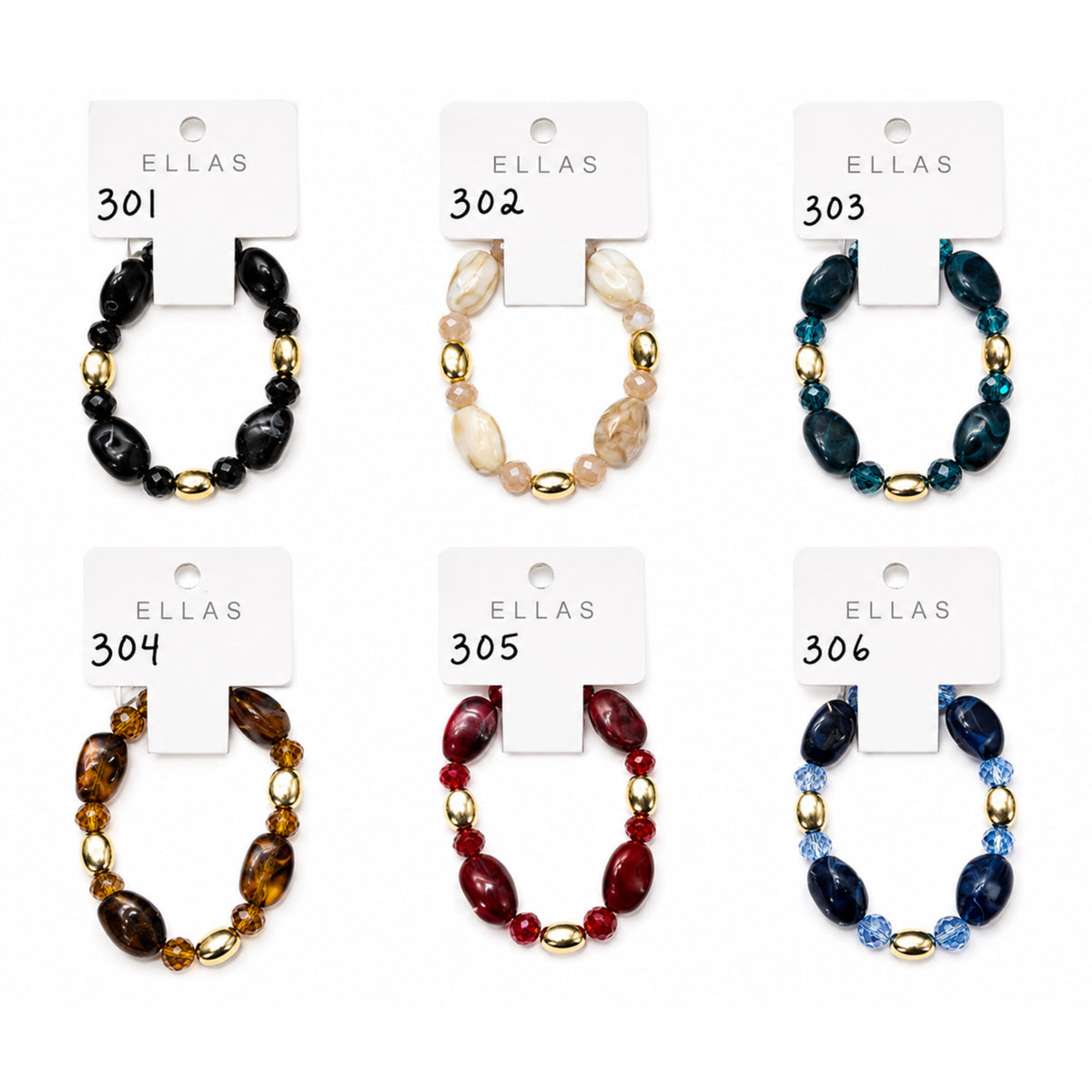GEMSTONE BEADED BRACELET