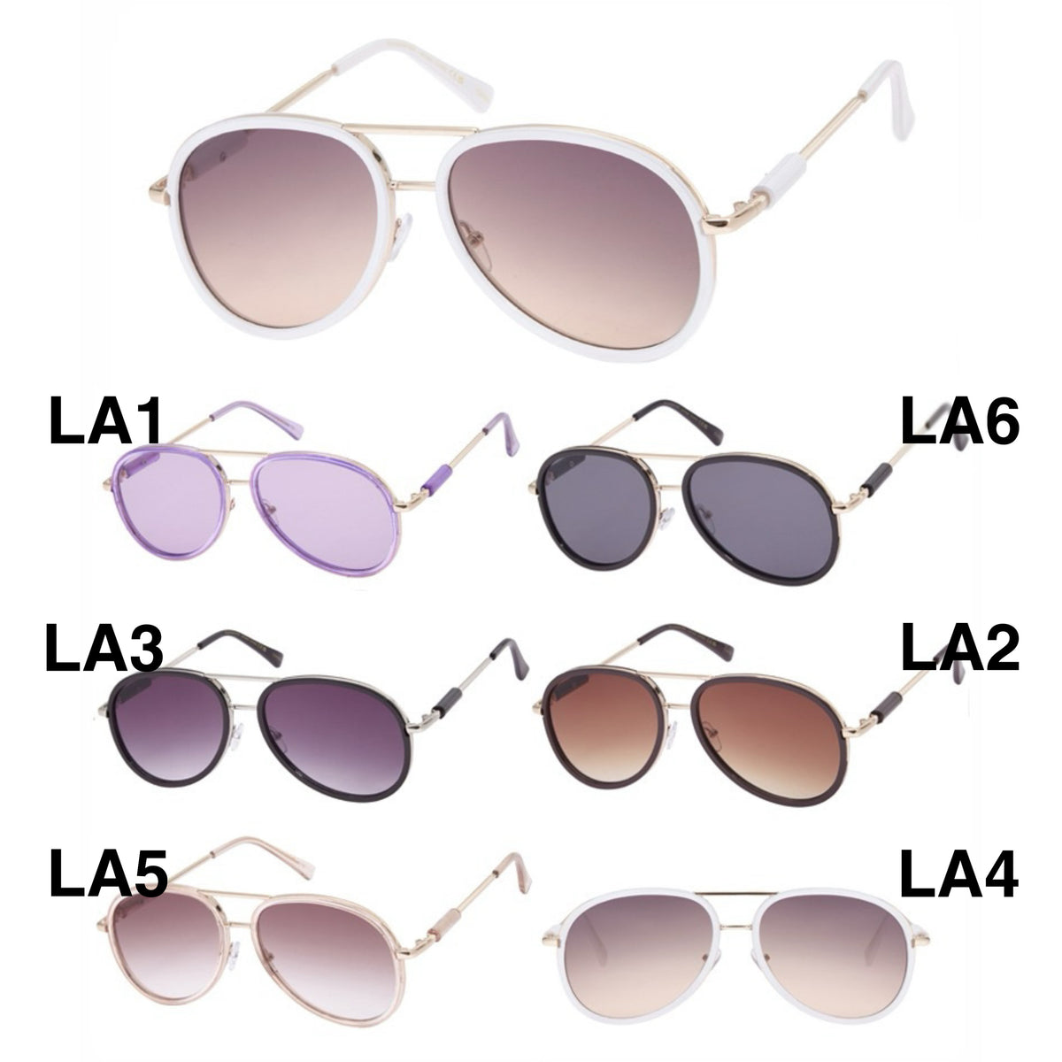 LUXE AVIATOR SUNGLASSES