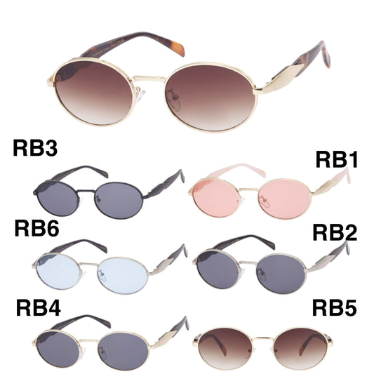 DIVA OVAL SUNGLASSES RB
