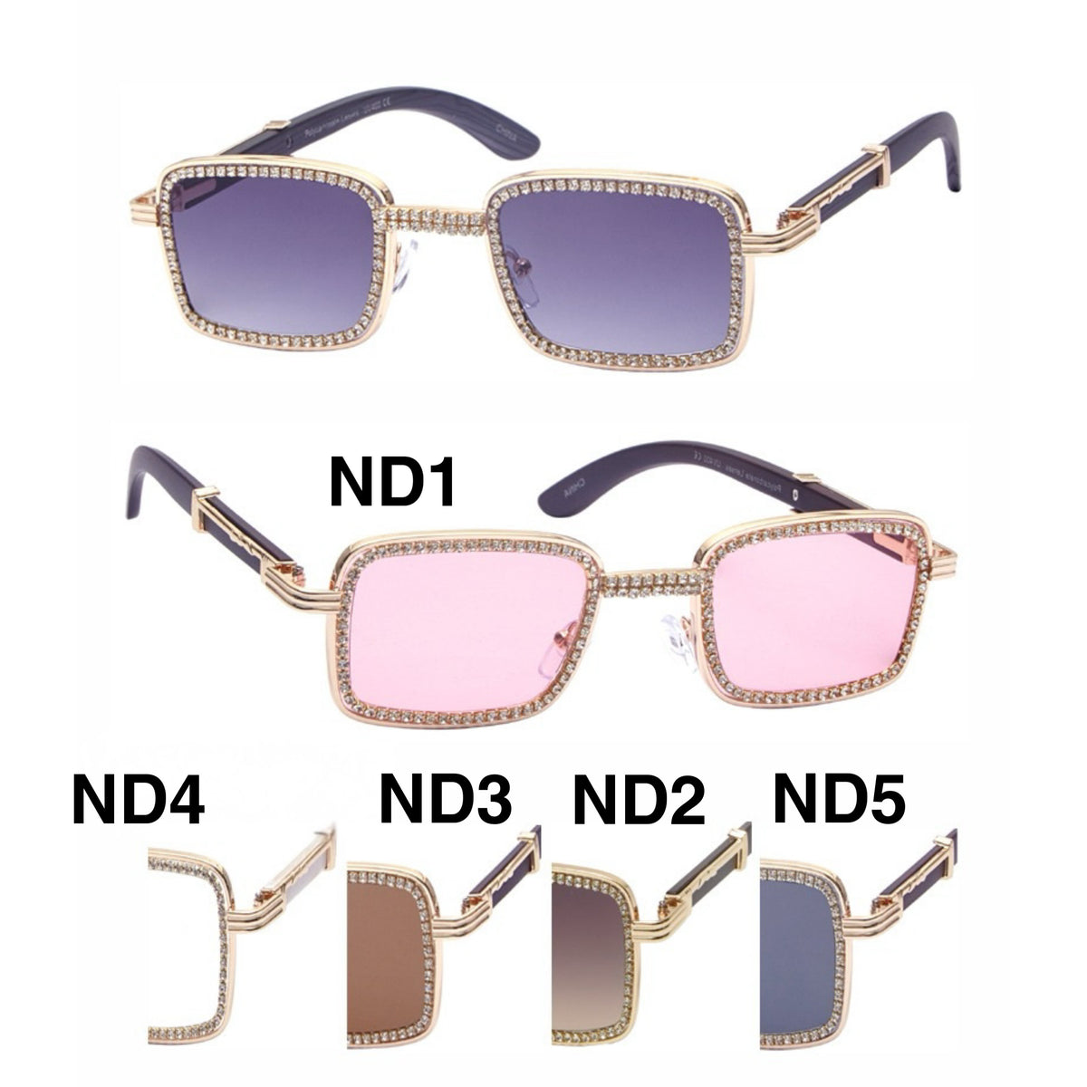 CELESTE DIAMOND SUNGLASSES ND1-ND5