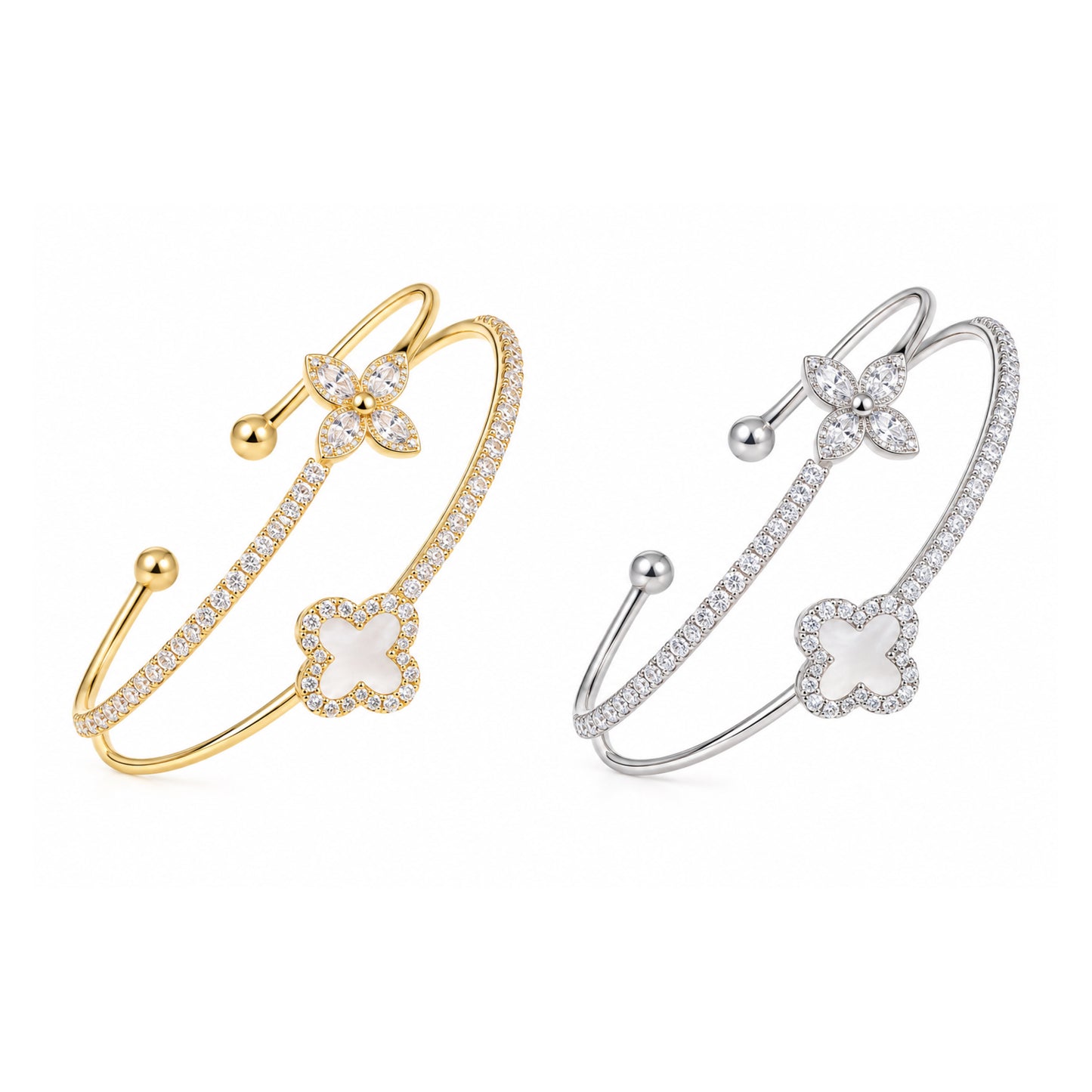 LUXE BLOOM CUFF BRACELET