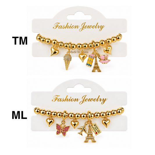PARIS DREAMS CHARM BRACELET