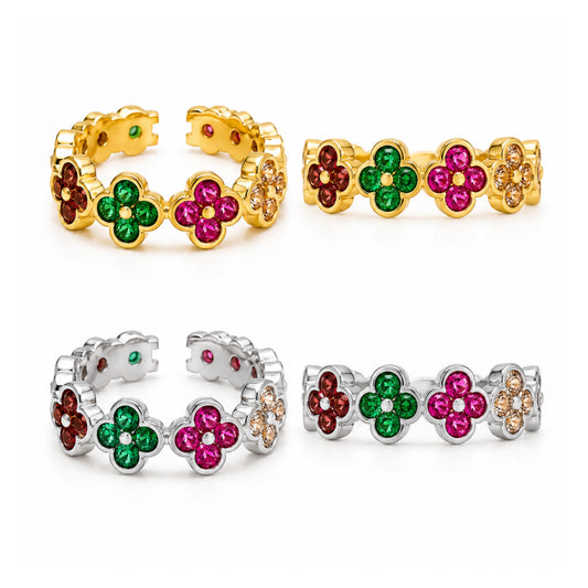 MULTI FLOWER RING