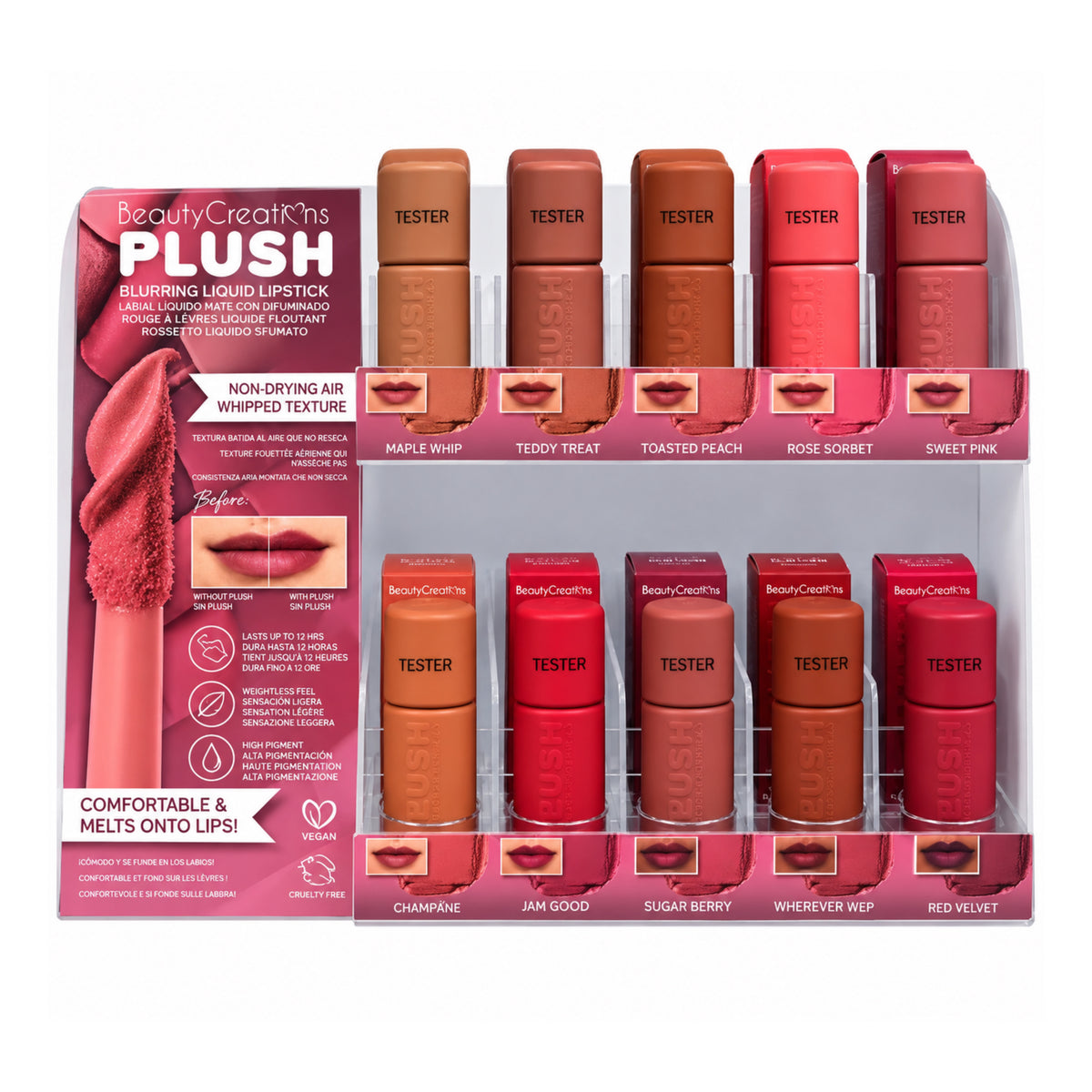 BEAUTY CREATIONS PLUSH BLURRING LIQUID LIPSTICK