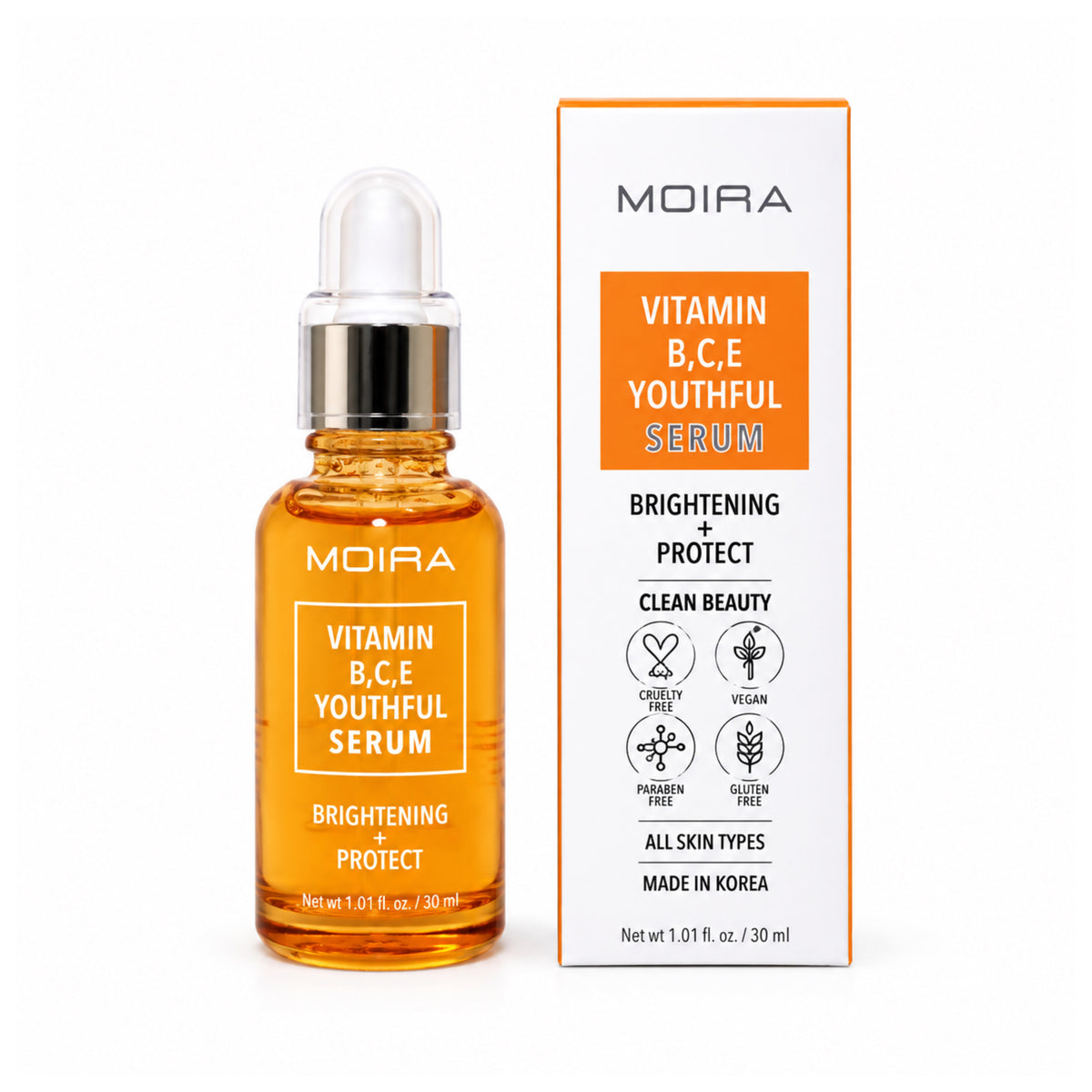 MOIRA VITAMIN B,C,E YOUTHFUL SERUM