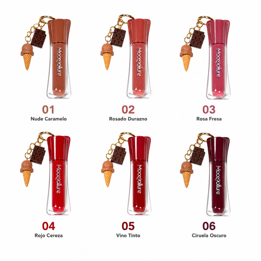 Choco taste matte lip gloss