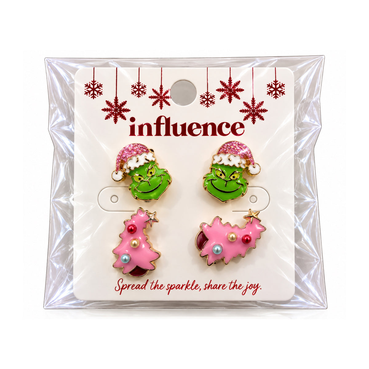 GRINCHMAS DUO EARRING