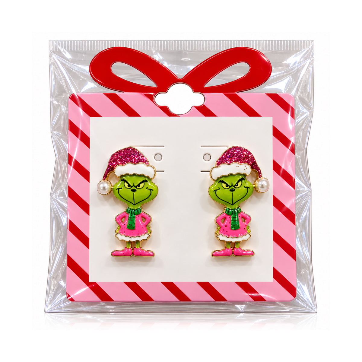MERRY PINKMAS EARRING