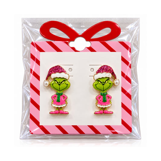 MERRY PINKMAS EARRING