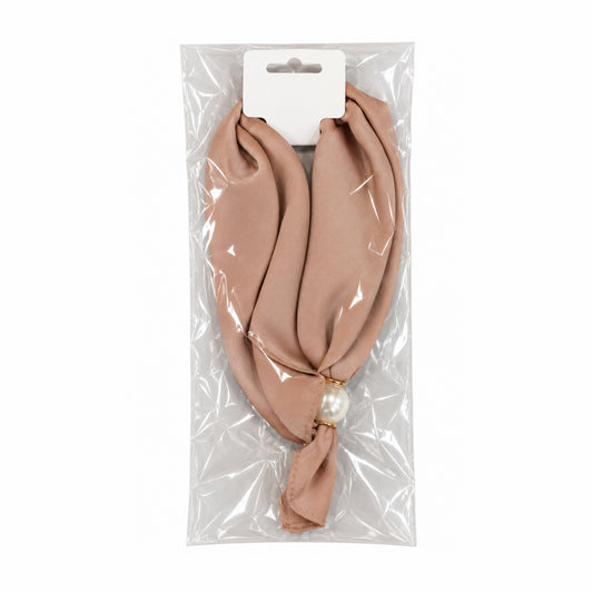 CHAMPAGNE PEARL SCARF
