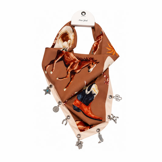 WILD WEST CHARM SCARF