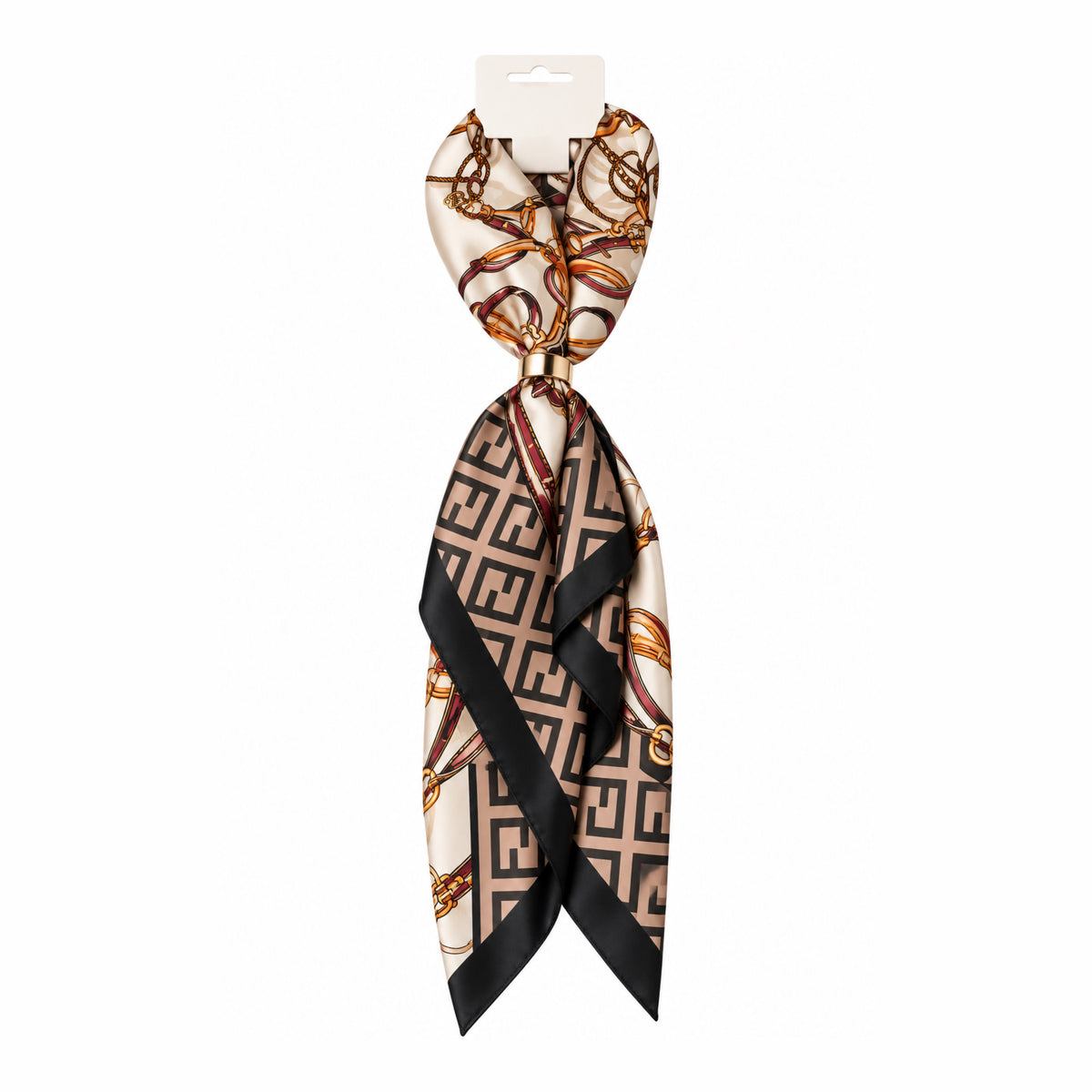 HERITAGE LUXE SILK SCARF 404