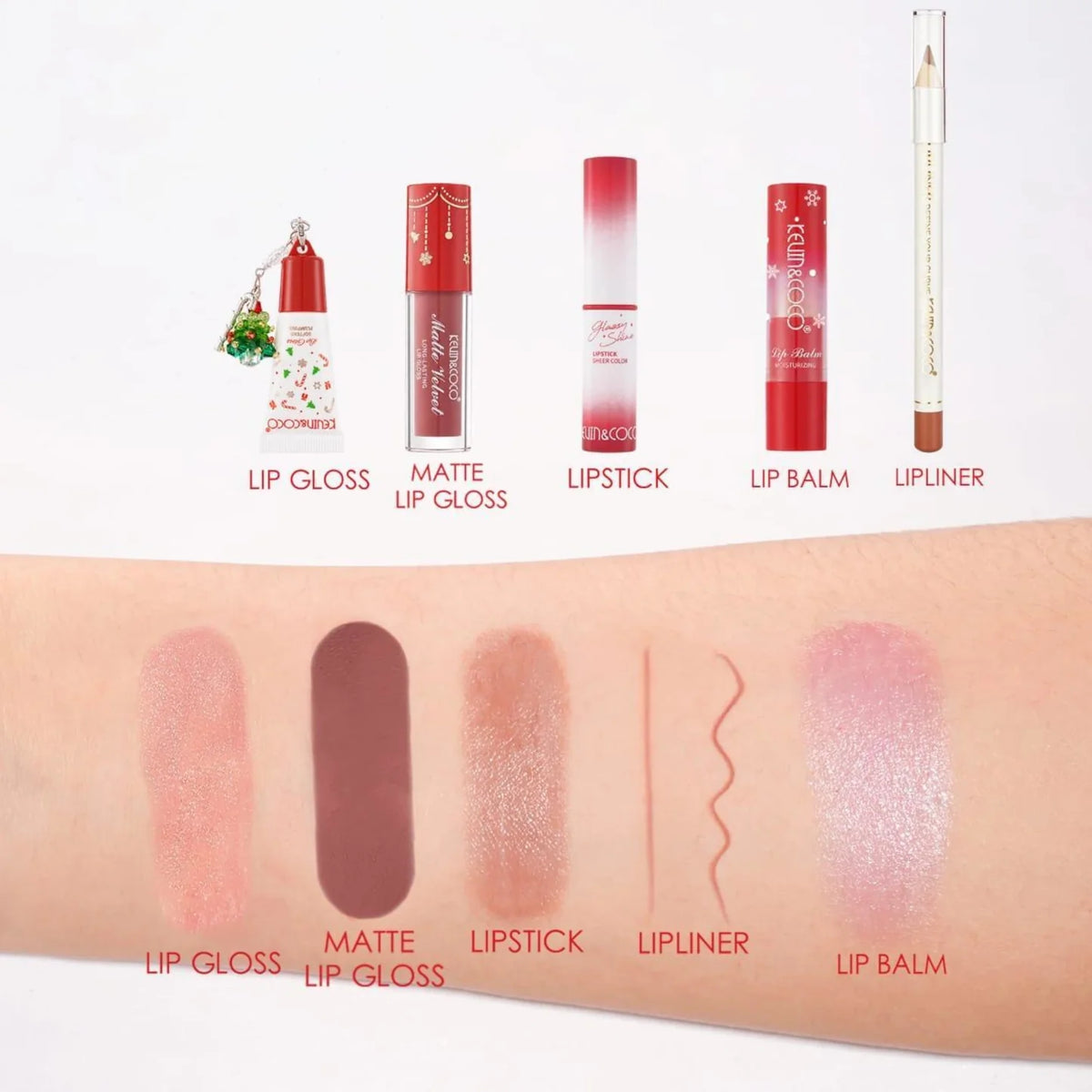 KEVIN & COCO WINTER WHISPER LIP SET