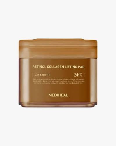 MEDIHEAL RETINOL COLLAGEN LIFTING TONER PADS