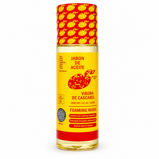 JABON DE ACEITE VIBORA DE CASCABEL FOAMING WASH
