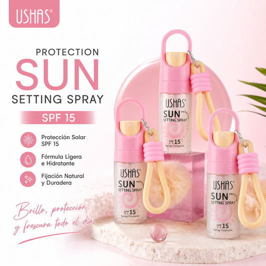 USHAS SUN SETTING SPRAY SPF 15