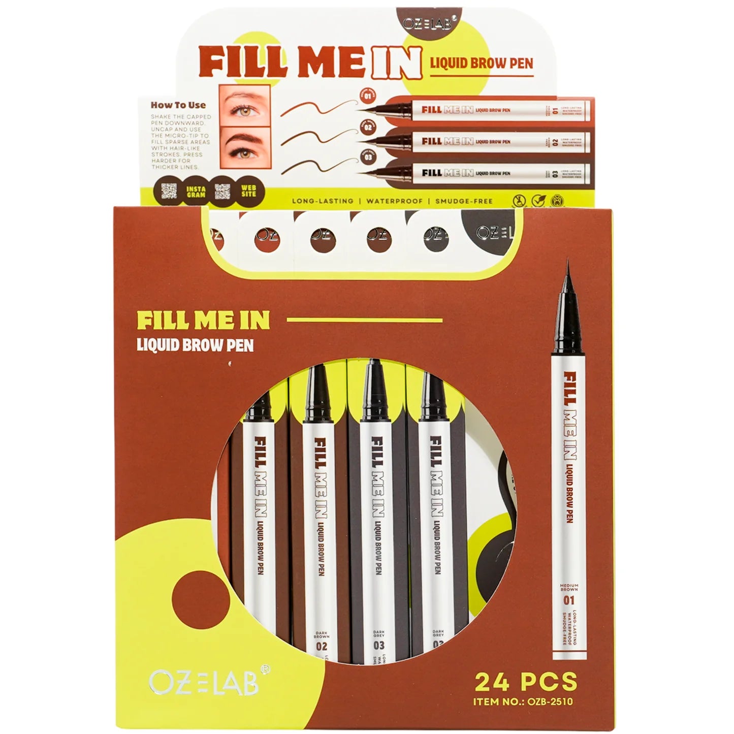 OZ LAB FILL ME IN LIQUID BROW PEN