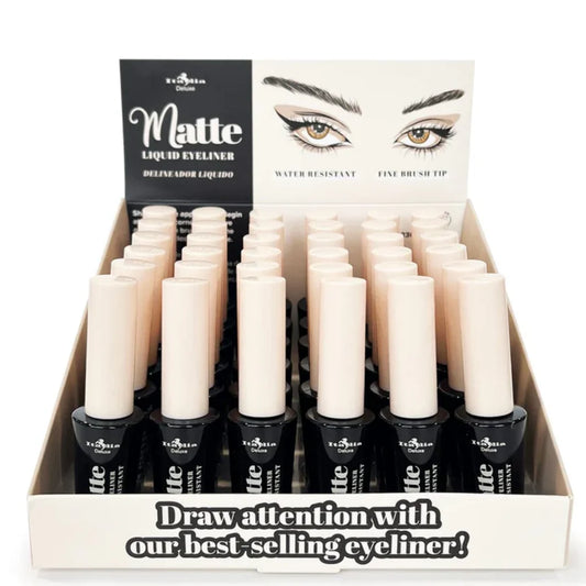 ITALIA DELUXE MATTE LIQUID EYELINER BLACK