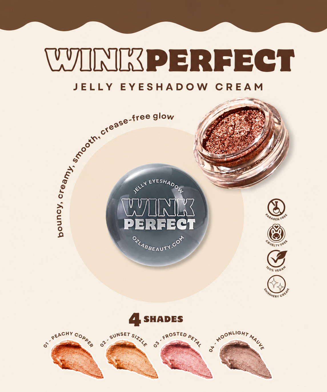 OZ LAB WINK PERFECT JELLY EYESHADOW