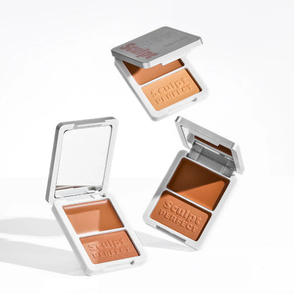 OZ LAB SCULPT PERFECT CREAM + POWDER CONTOUR BRONZER DUO