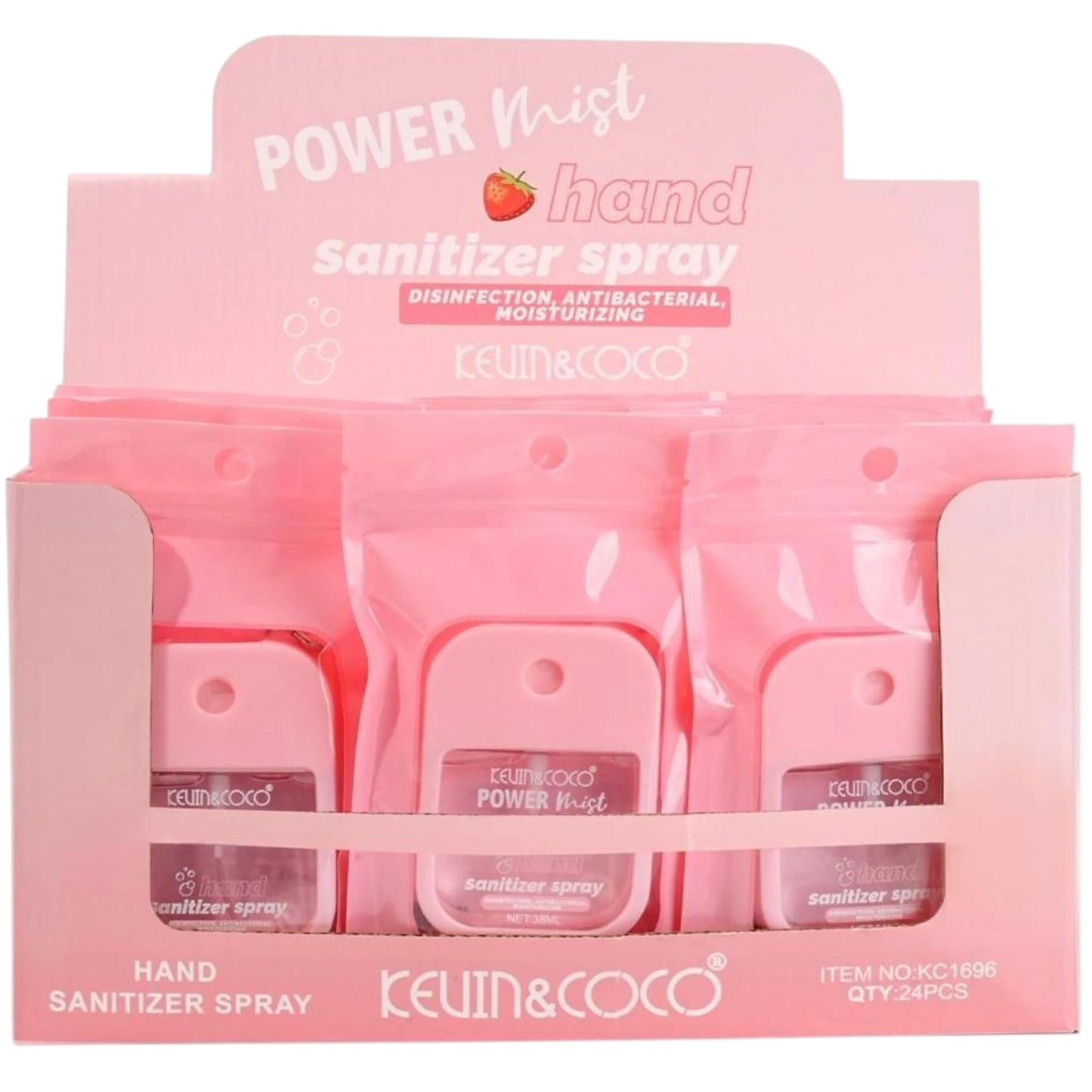 KEVIN & COCO STRAWBERRY HAND SANITIZER