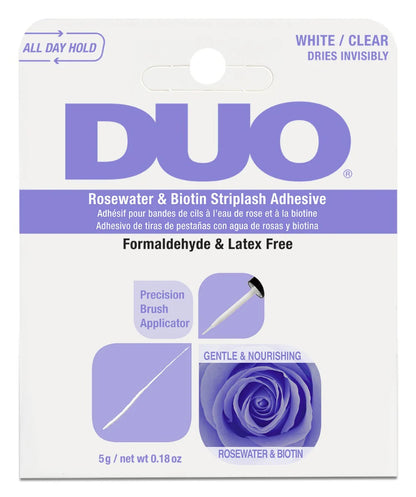 DUO ROSEWATER & BIOTIN STRIPLASH GLUE